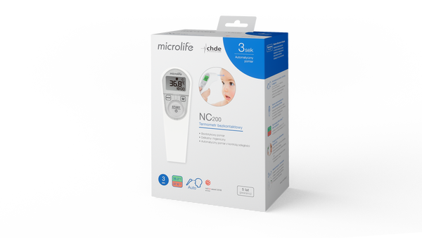 MICROLIFE Termometr bezdotykowy NC200