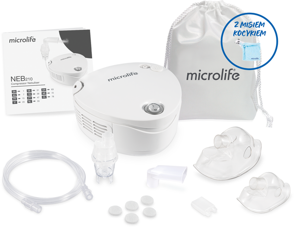 MICROLIFE Inhalator tłokowy NEB210