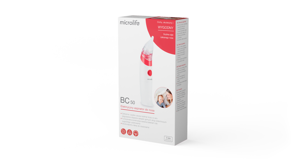 MICROLIFE Elektryczny aspirator do nosa BC 50