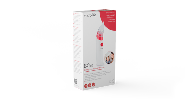 MICROLIFE Elektryczny aspirator do nosa BC 50